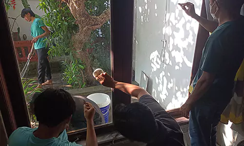 standar pekerjaan cleaning service villa di Bali